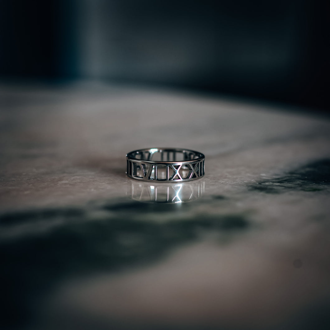 Anillo de números romanos